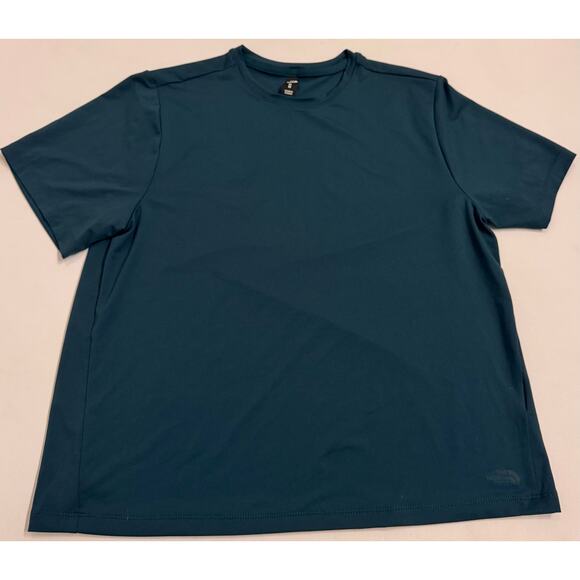 The North Face Women's Forest Green Boxy Short Sleeve T-Shirt Sz M Soft - Picture 1 of 5